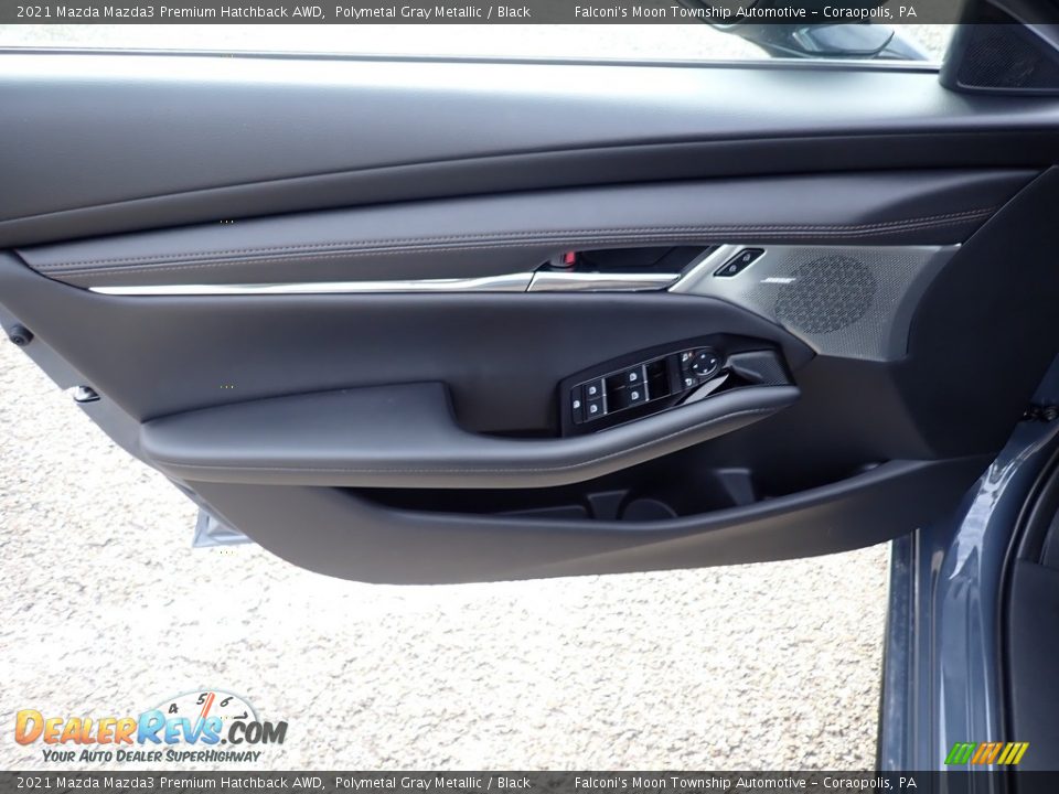 Door Panel of 2021 Mazda Mazda3 Premium Hatchback AWD Photo #9