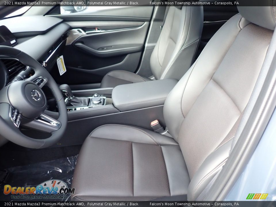 Front Seat of 2021 Mazda Mazda3 Premium Hatchback AWD Photo #10