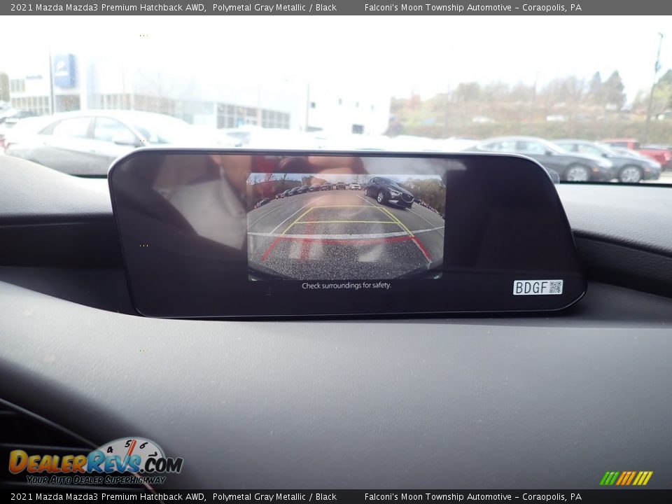 2021 Mazda Mazda3 Premium Hatchback AWD Polymetal Gray Metallic / Black Photo #13
