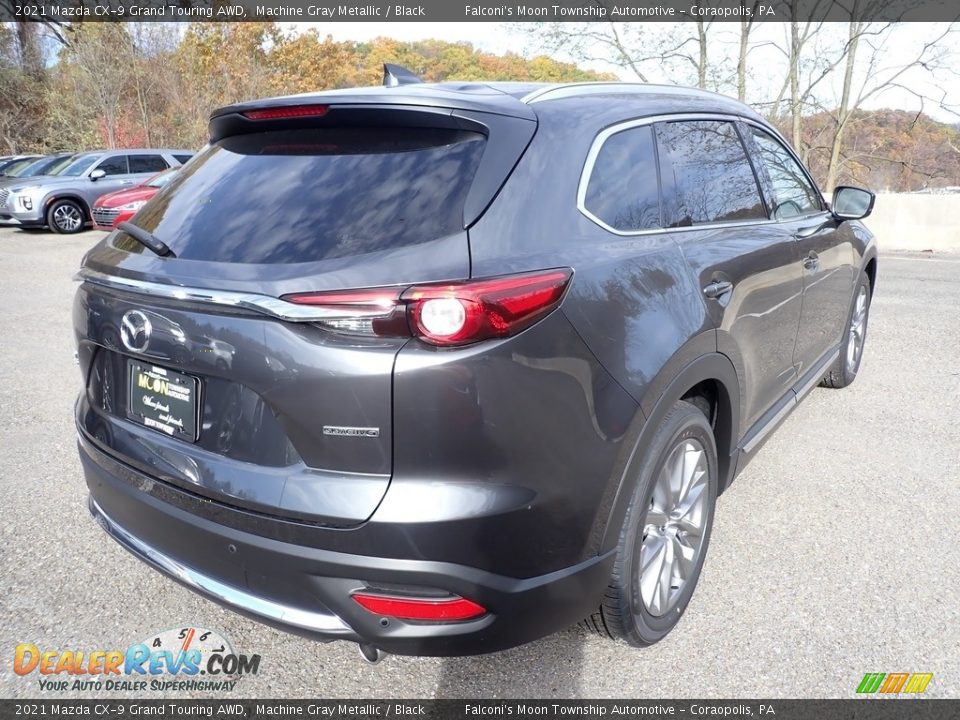 2021 Mazda CX-9 Grand Touring AWD Machine Gray Metallic / Black Photo #2