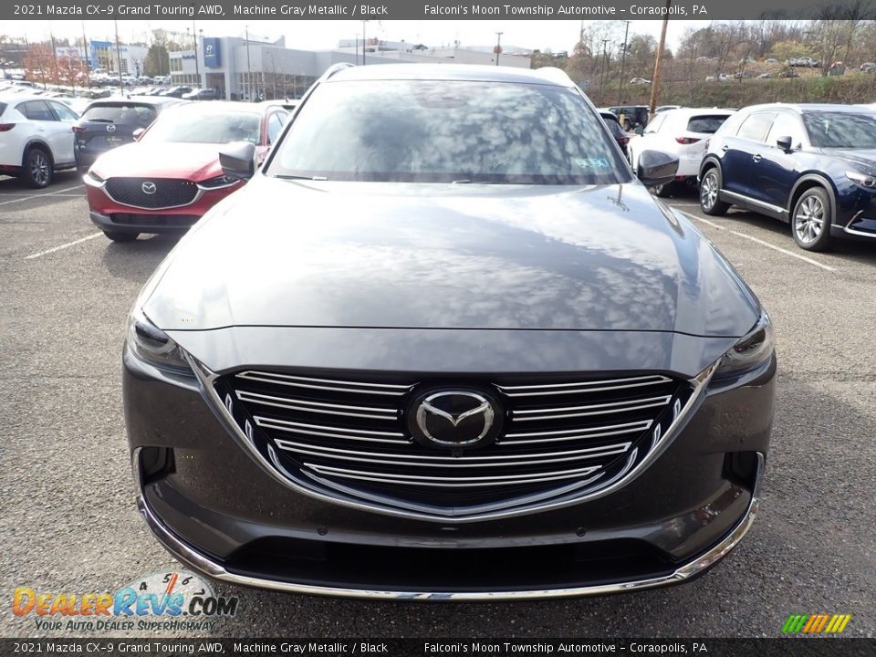 2021 Mazda CX-9 Grand Touring AWD Machine Gray Metallic / Black Photo #4