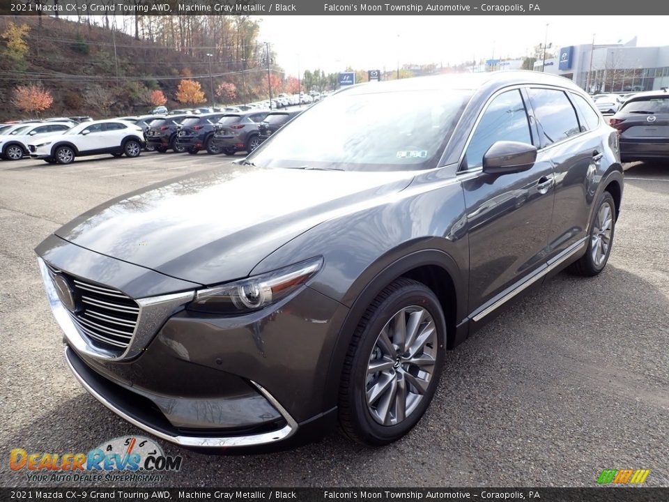 2021 Mazda CX-9 Grand Touring AWD Machine Gray Metallic / Black Photo #5