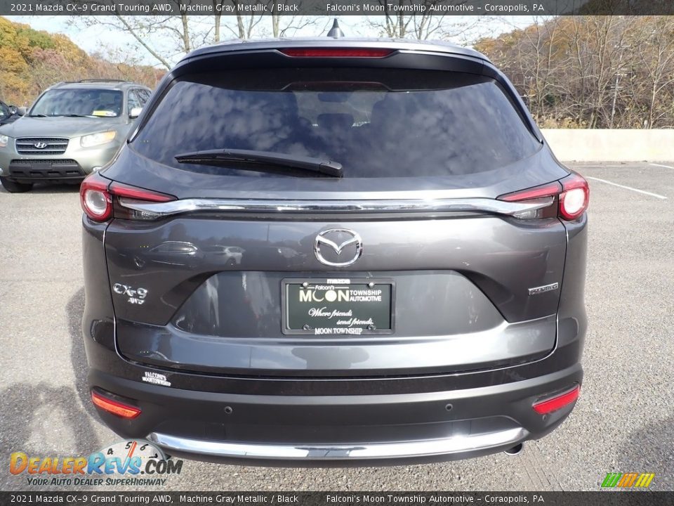 2021 Mazda CX-9 Grand Touring AWD Machine Gray Metallic / Black Photo #7