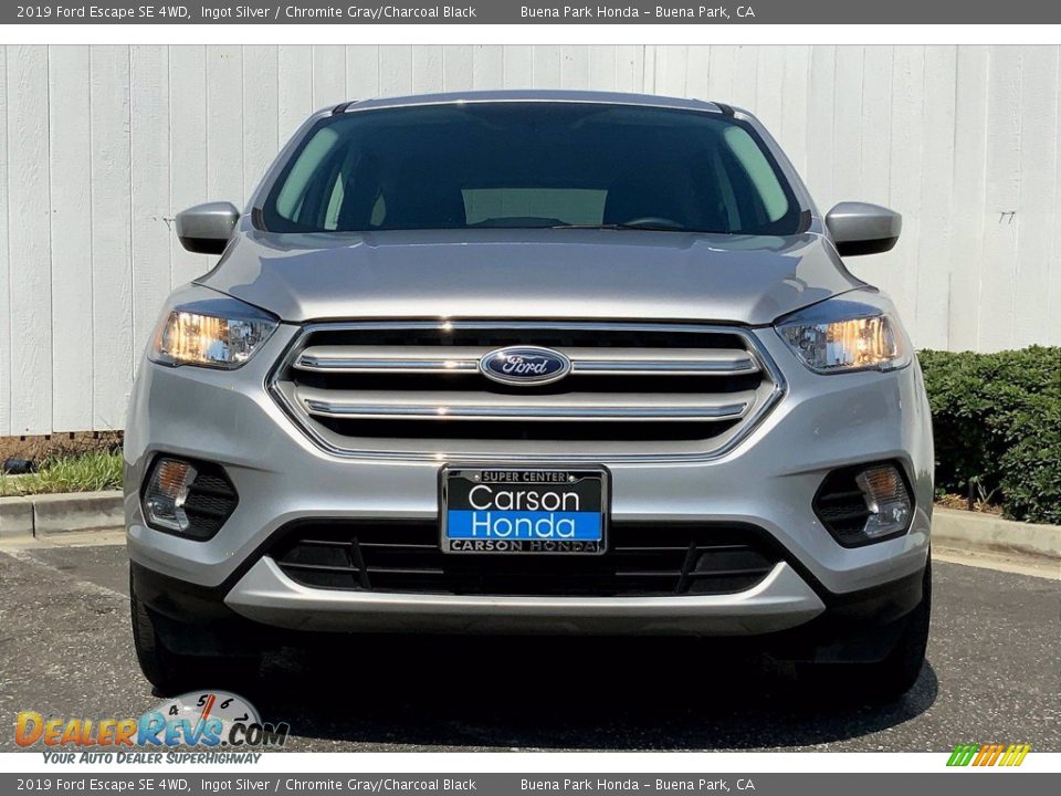 2019 Ford Escape SE 4WD Ingot Silver / Chromite Gray/Charcoal Black Photo #4