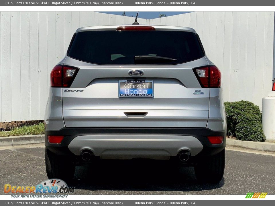 2019 Ford Escape SE 4WD Ingot Silver / Chromite Gray/Charcoal Black Photo #5