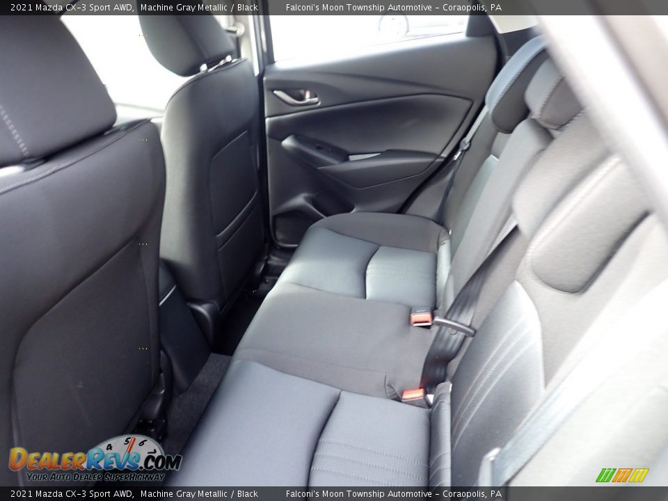 Rear Seat of 2021 Mazda CX-3 Sport AWD Photo #8