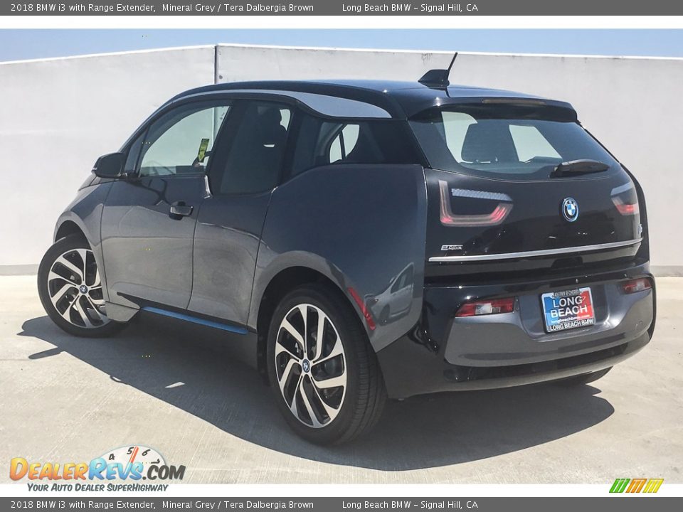 2018 BMW i3 with Range Extender Mineral Grey / Tera Dalbergia Brown Photo #3