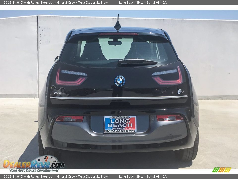 2018 BMW i3 with Range Extender Mineral Grey / Tera Dalbergia Brown Photo #4