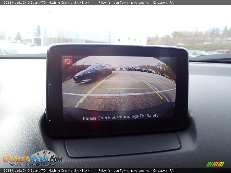 2021 Mazda CX-3 Sport AWD Machine Gray Metallic / Black Photo #14