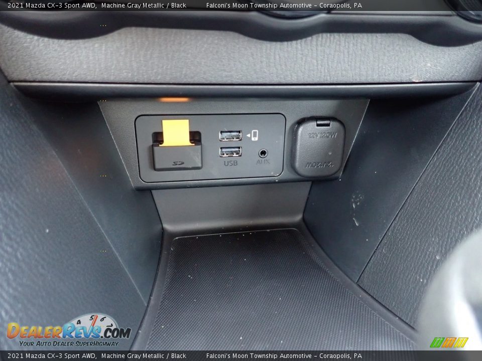 2021 Mazda CX-3 Sport AWD Machine Gray Metallic / Black Photo #15