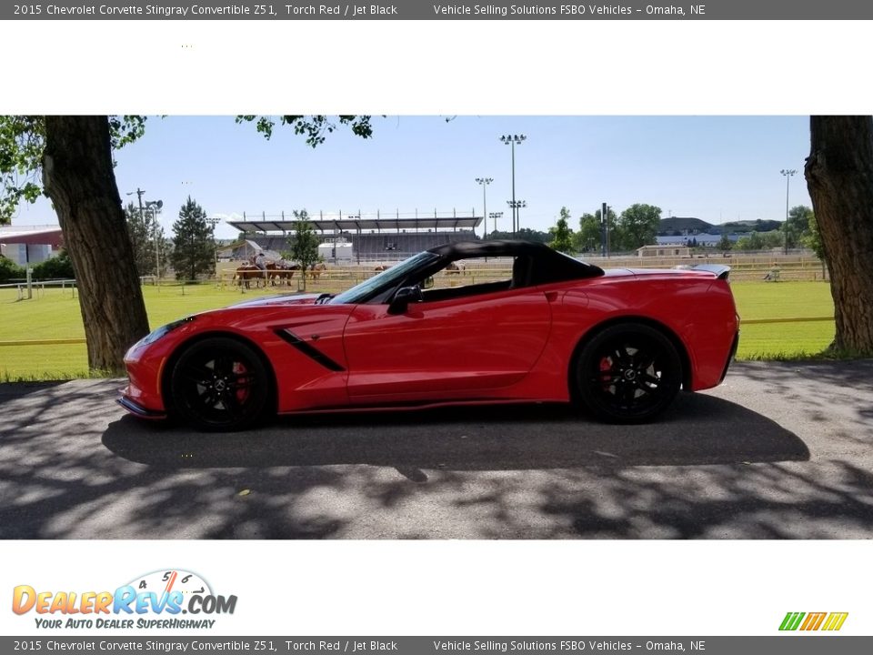 2015 Chevrolet Corvette Stingray Convertible Z51 Torch Red / Jet Black Photo #10