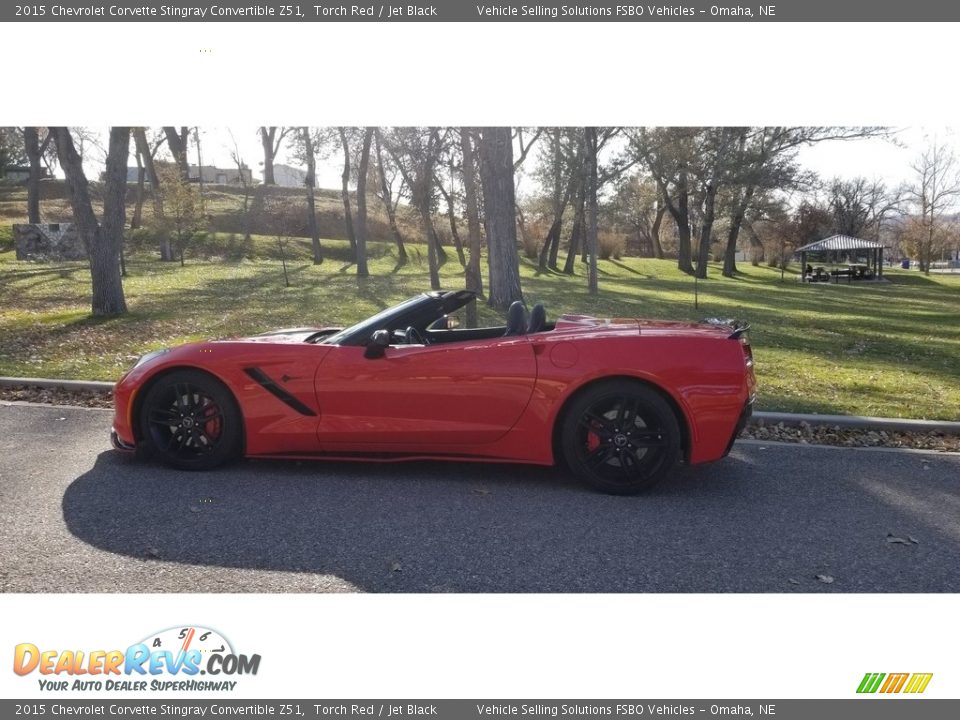 2015 Chevrolet Corvette Stingray Convertible Z51 Torch Red / Jet Black Photo #11