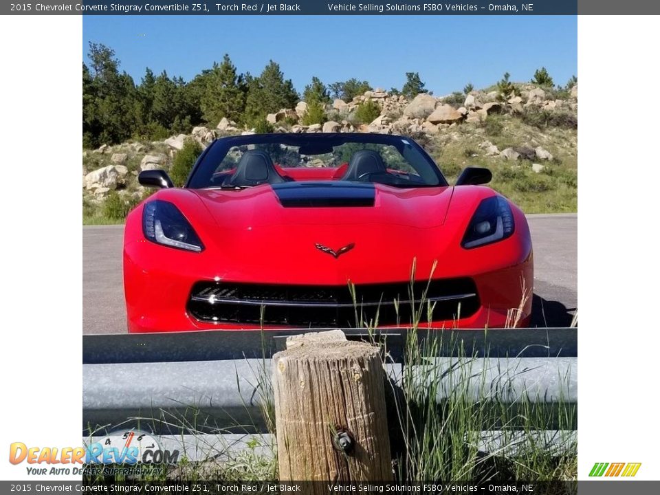 2015 Chevrolet Corvette Stingray Convertible Z51 Torch Red / Jet Black Photo #12