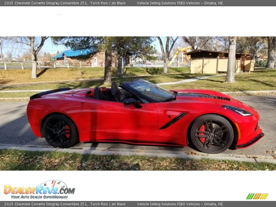 2015 Chevrolet Corvette Stingray Convertible Z51 Torch Red / Jet Black Photo #14