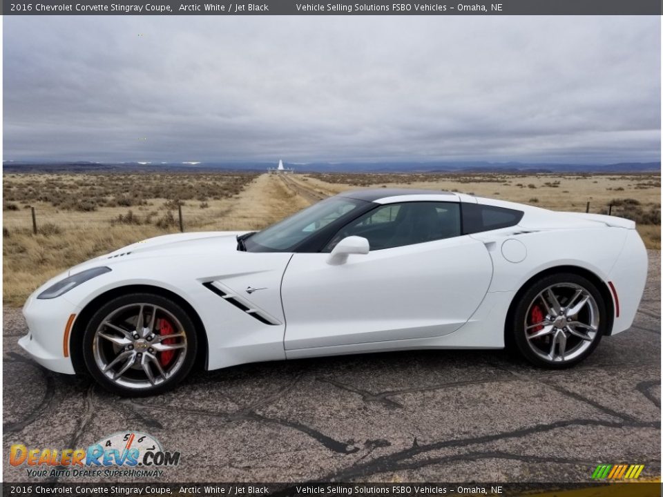 Arctic White 2016 Chevrolet Corvette Stingray Coupe Photo #1