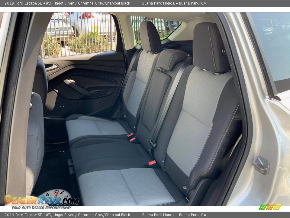 2019 Ford Escape SE 4WD Ingot Silver / Chromite Gray/Charcoal Black Photo #27