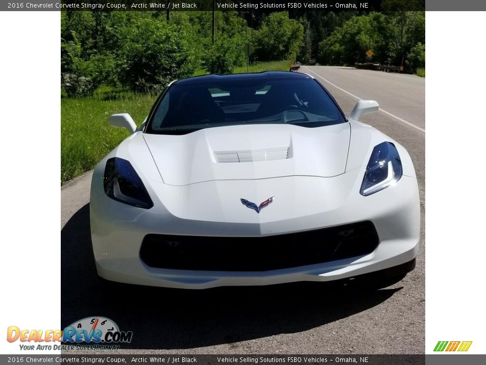 2016 Chevrolet Corvette Stingray Coupe Arctic White / Jet Black Photo #6