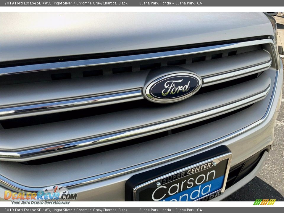2019 Ford Escape SE 4WD Ingot Silver / Chromite Gray/Charcoal Black Photo #32