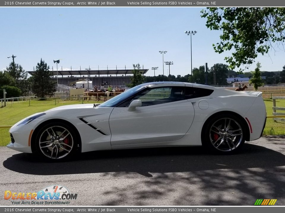 2016 Chevrolet Corvette Stingray Coupe Arctic White / Jet Black Photo #15