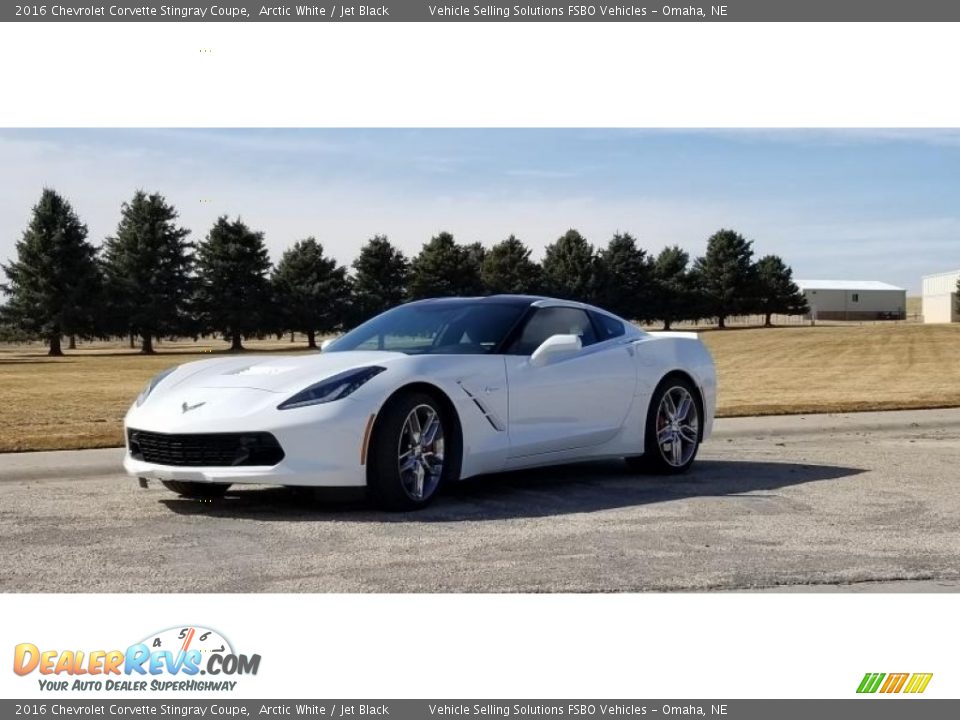 2016 Chevrolet Corvette Stingray Coupe Arctic White / Jet Black Photo #16