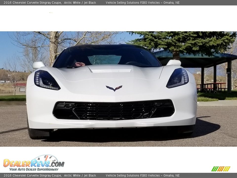 2016 Chevrolet Corvette Stingray Coupe Arctic White / Jet Black Photo #17