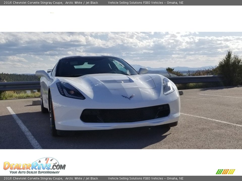 2016 Chevrolet Corvette Stingray Coupe Arctic White / Jet Black Photo #18