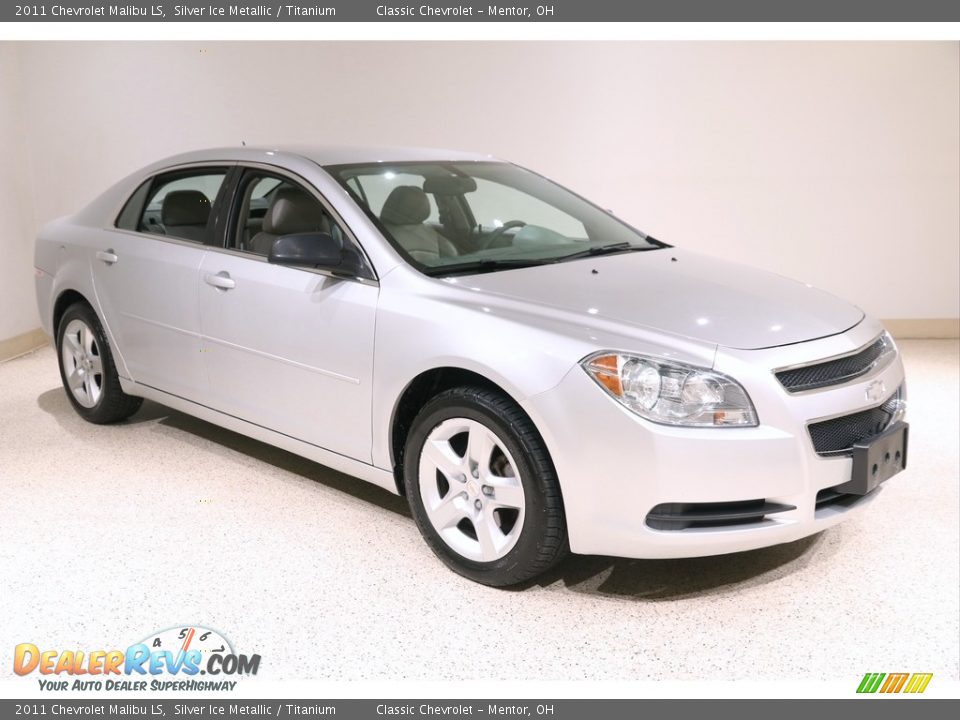 2011 Chevrolet Malibu LS Silver Ice Metallic / Titanium Photo #1