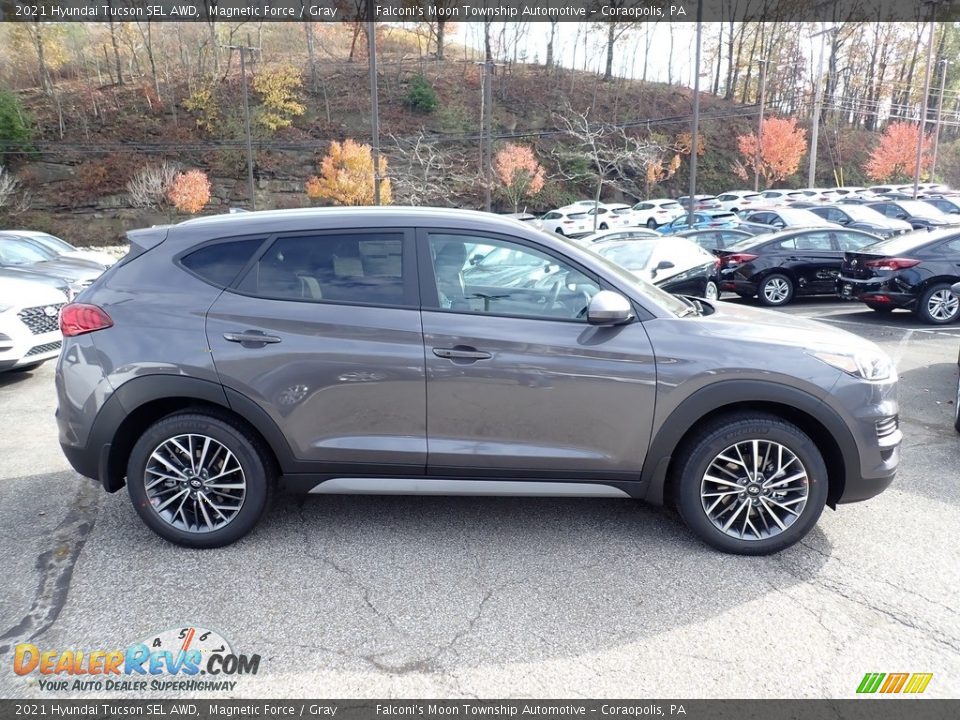 2021 Hyundai Tucson SEL AWD Magnetic Force / Gray Photo #1