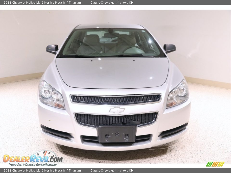 2011 Chevrolet Malibu LS Silver Ice Metallic / Titanium Photo #2