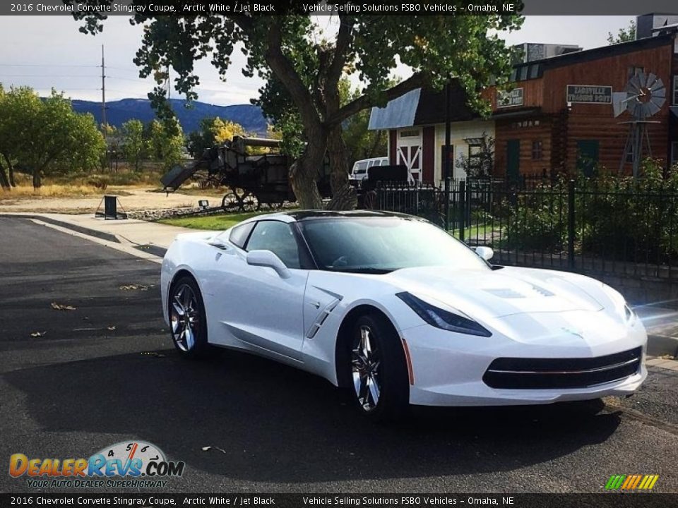 2016 Chevrolet Corvette Stingray Coupe Arctic White / Jet Black Photo #20