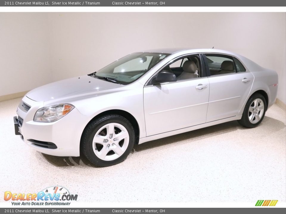 2011 Chevrolet Malibu LS Silver Ice Metallic / Titanium Photo #3