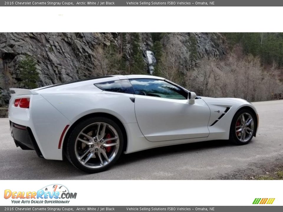 2016 Chevrolet Corvette Stingray Coupe Arctic White / Jet Black Photo #21