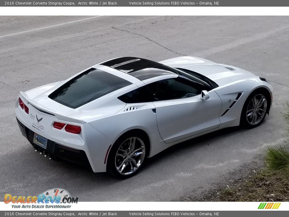 2016 Chevrolet Corvette Stingray Coupe Arctic White / Jet Black Photo #22