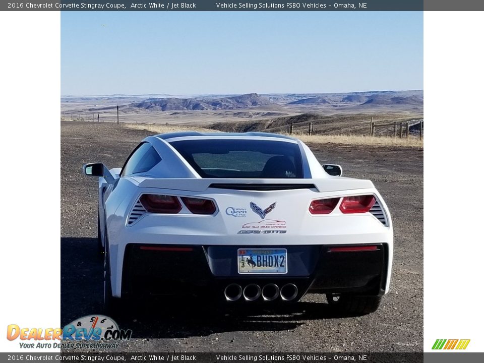 2016 Chevrolet Corvette Stingray Coupe Arctic White / Jet Black Photo #23