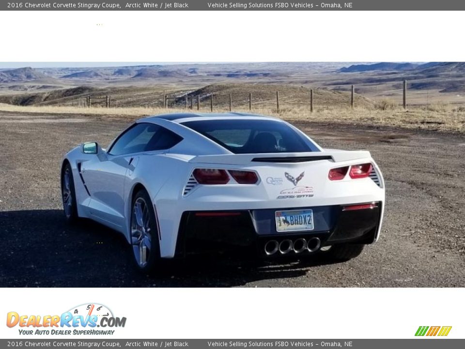 2016 Chevrolet Corvette Stingray Coupe Arctic White / Jet Black Photo #24