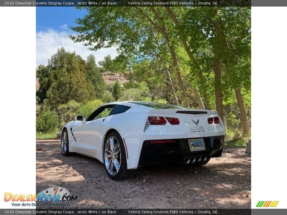 2016 Chevrolet Corvette Stingray Coupe Arctic White / Jet Black Photo #25