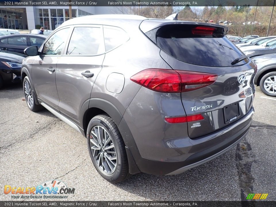 2021 Hyundai Tucson SEL AWD Magnetic Force / Gray Photo #6