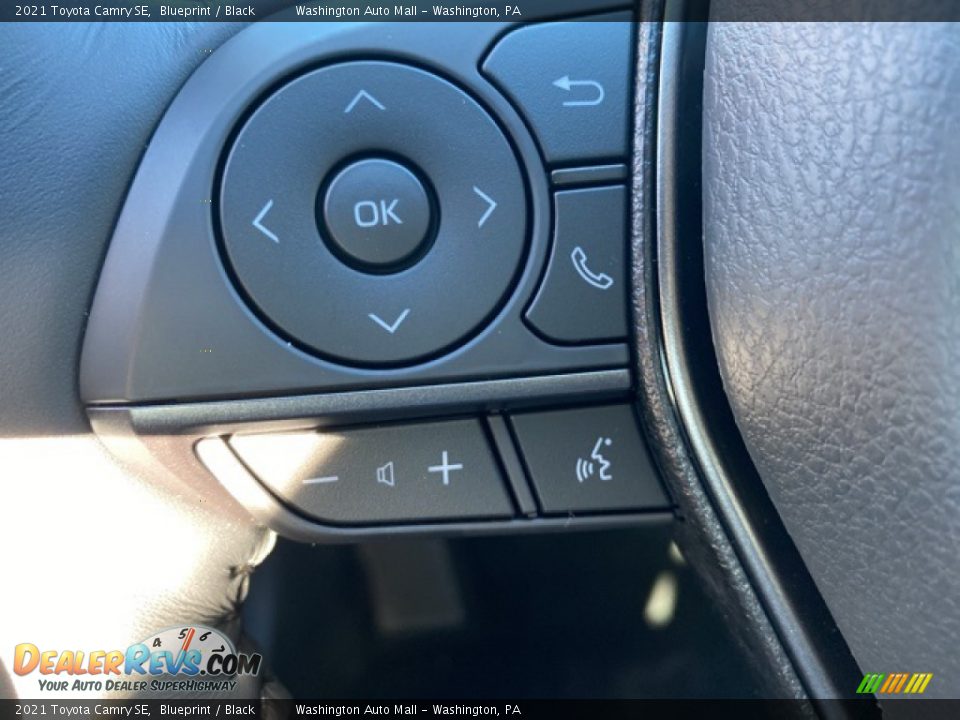 2021 Toyota Camry SE Steering Wheel Photo #7