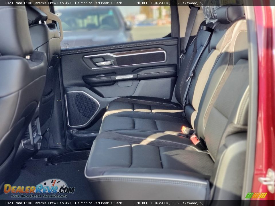 2021 Ram 1500 Laramie Crew Cab 4x4 Delmonico Red Pearl / Black Photo #9