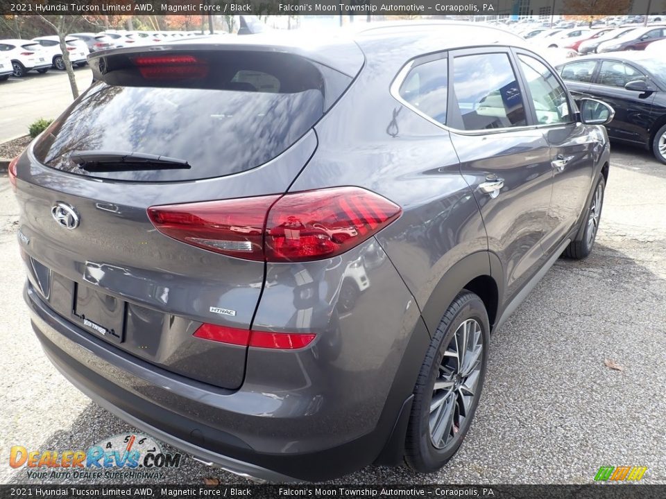 2021 Hyundai Tucson Limited AWD Magnetic Force / Black Photo #2