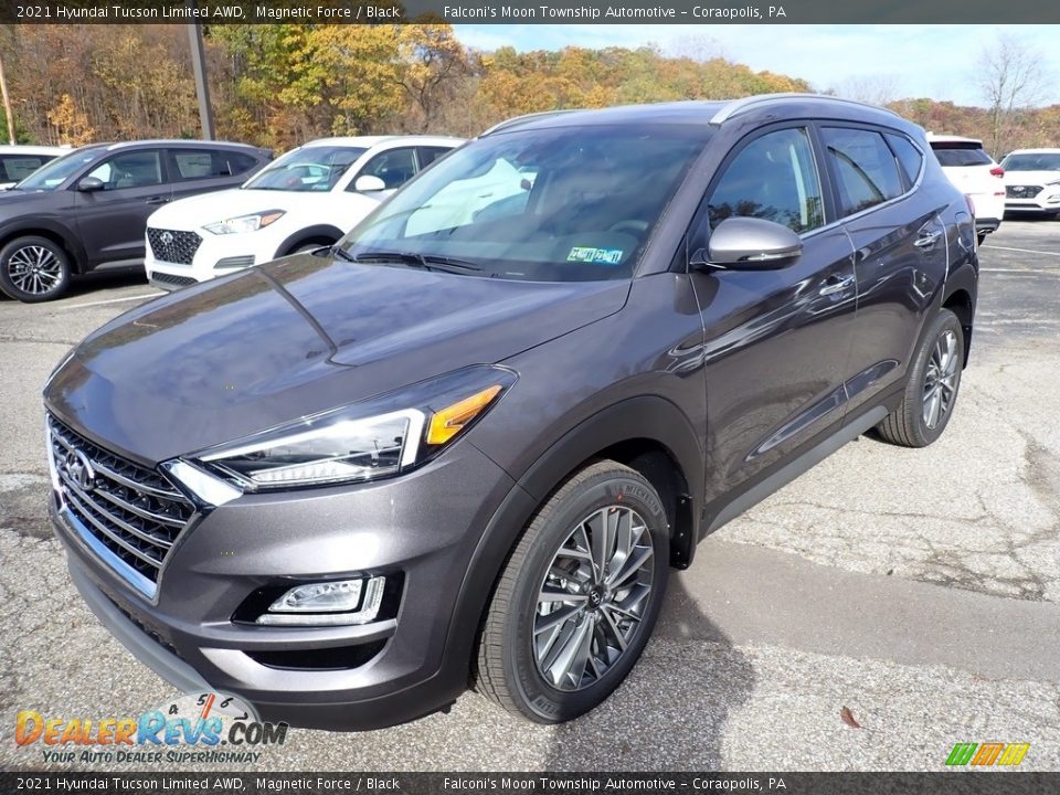 2021 Hyundai Tucson Limited AWD Magnetic Force / Black Photo #5