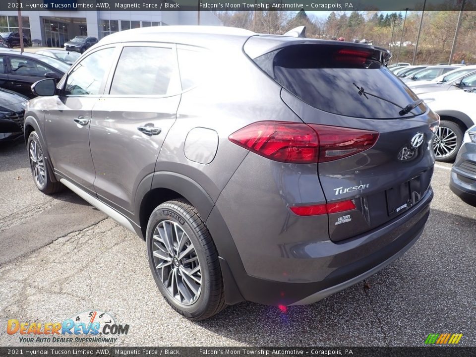 2021 Hyundai Tucson Limited AWD Magnetic Force / Black Photo #6