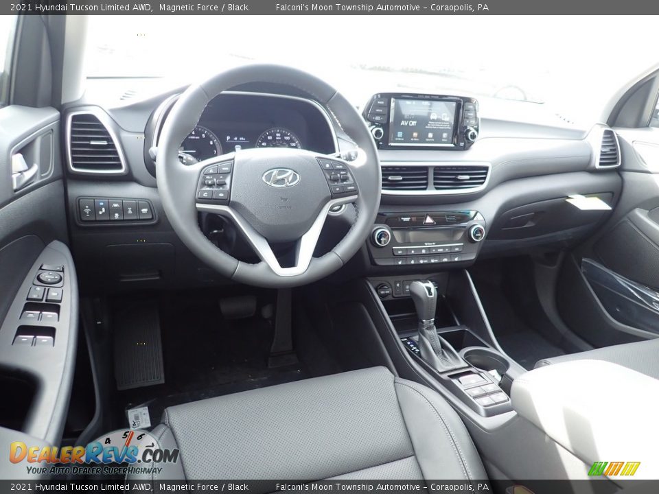 2021 Hyundai Tucson Limited AWD Magnetic Force / Black Photo #9