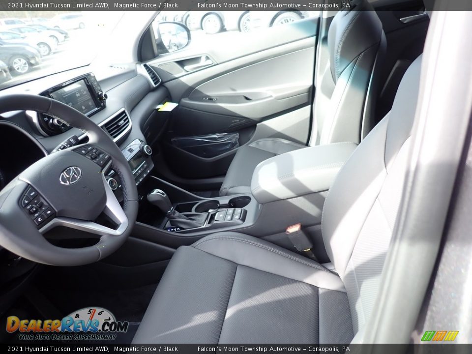 2021 Hyundai Tucson Limited AWD Magnetic Force / Black Photo #10