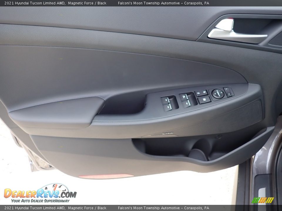 2021 Hyundai Tucson Limited AWD Magnetic Force / Black Photo #11