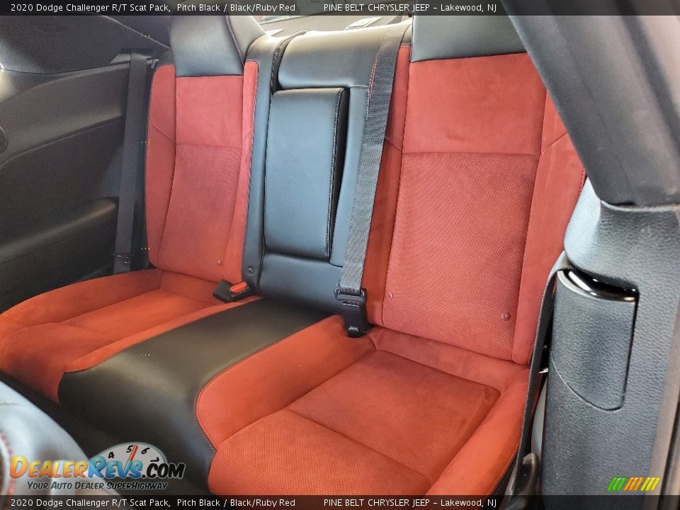 Rear Seat of 2020 Dodge Challenger R/T Scat Pack Photo #12