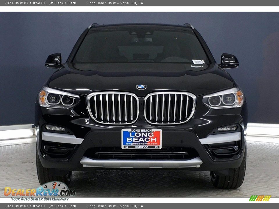 2021 BMW X3 sDrive30i Jet Black / Black Photo #2