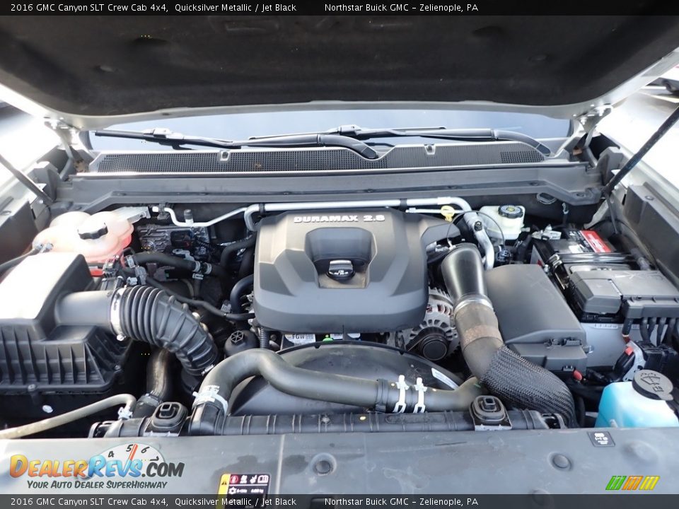 2016 GMC Canyon SLT Crew Cab 4x4 2.8 Liter DI DOHC 16-Valve Duramax Turbo-Diesel 4 Cylinder Engine Photo #2