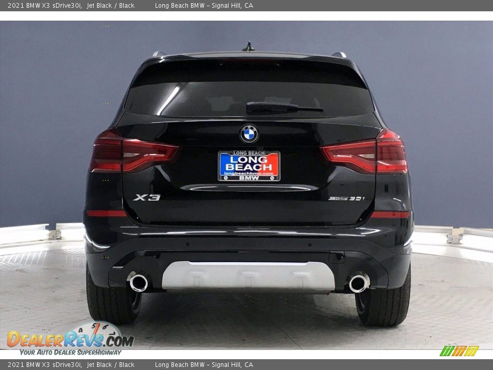 2021 BMW X3 sDrive30i Jet Black / Black Photo #4