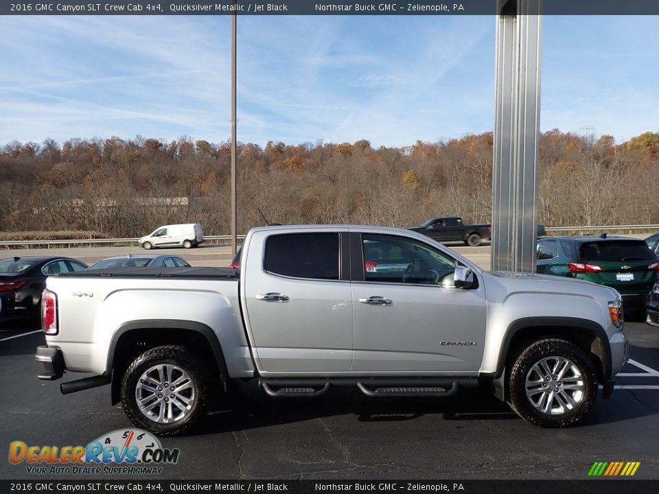 Quicksilver Metallic 2016 GMC Canyon SLT Crew Cab 4x4 Photo #5